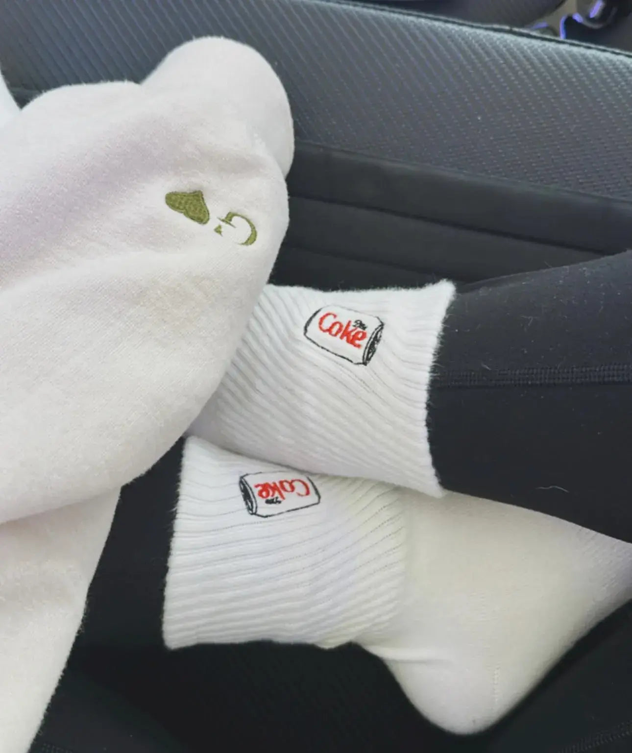 The Dorit “Diet Coke Socks”