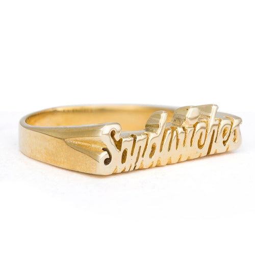 The Lindsay “Sandwiches Ring”