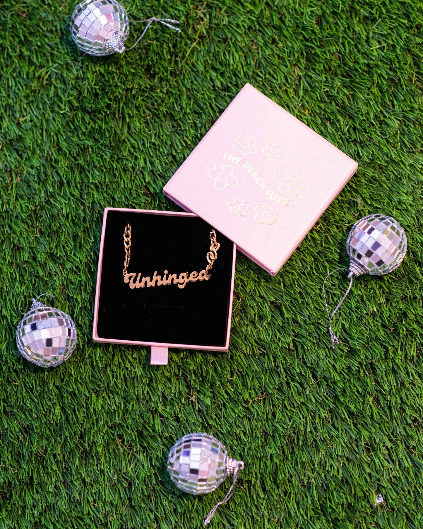 The Stassi “Unhinged Nameplate Necklace”